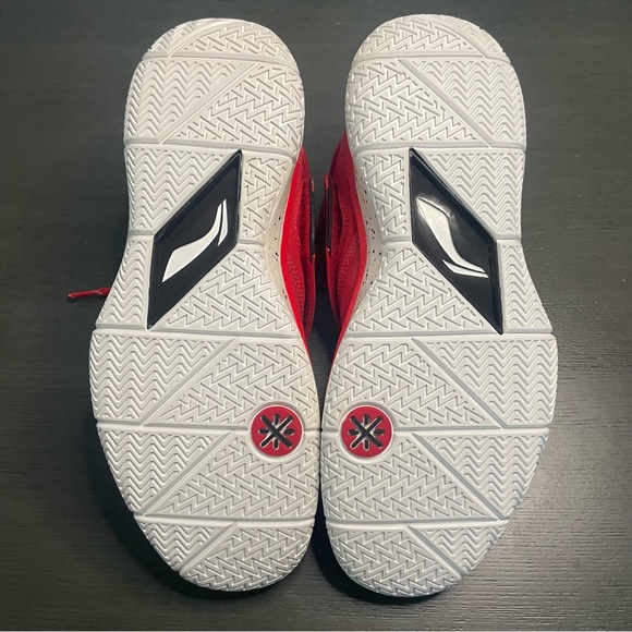 Li-Ning Wade 808 'Red' ABAK011 2 Wade 3's Men's Basketball Shoe Size 12 - Picture 9 of 12